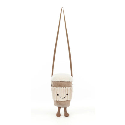 Jellycat Amuseables Coffee To Go Shoulder Bag
