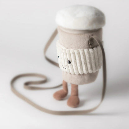 Jellycat Amuseables Coffee To Go Shoulder Bag