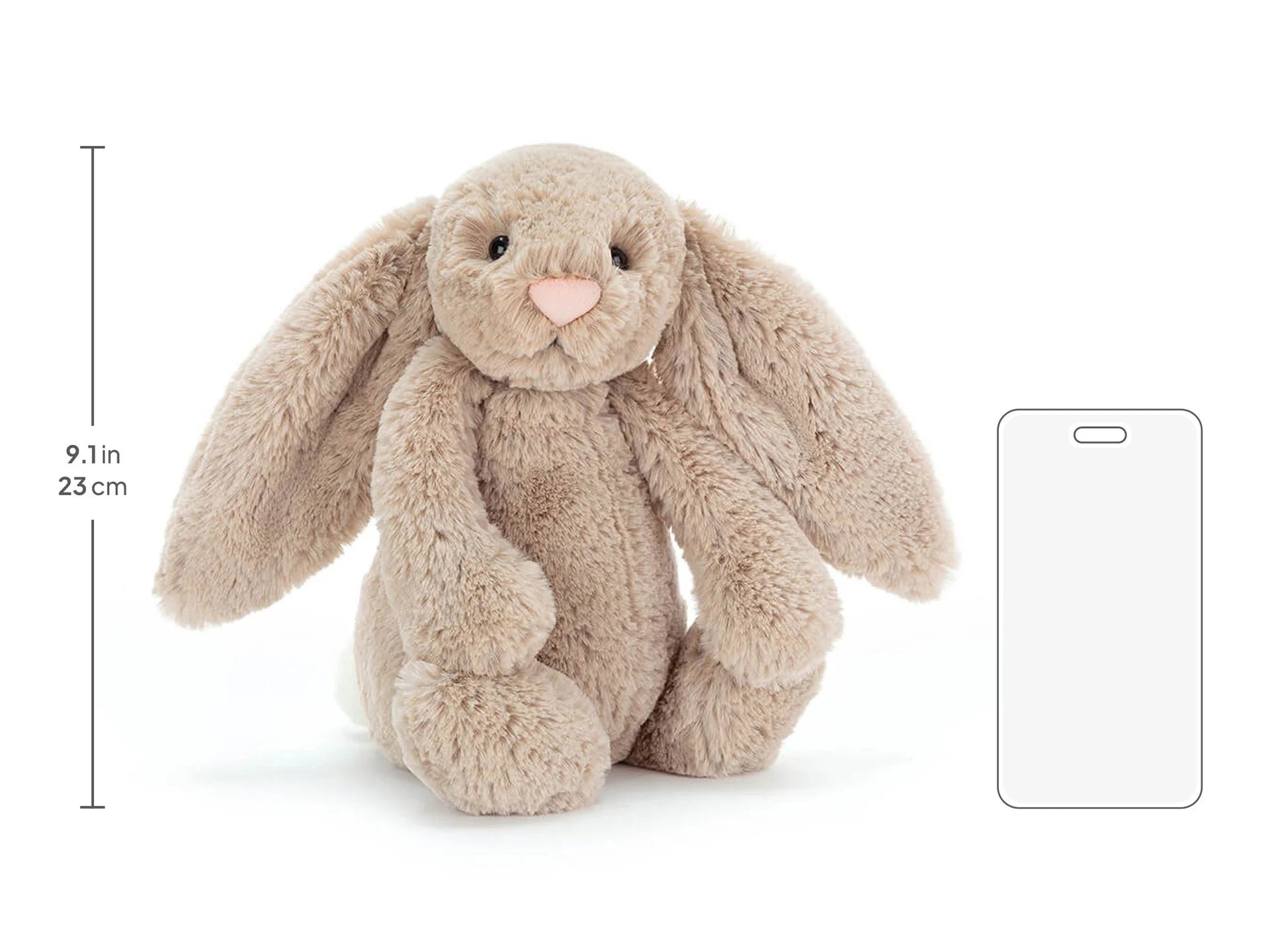 Jellycat Bashful Beige Bunny Origional (medium)