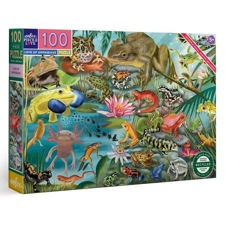 Puzzle 100pc Love Of Amphibians