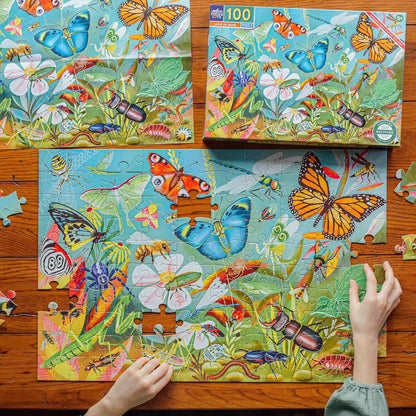 Puzzle 100pc Love Of Bugs