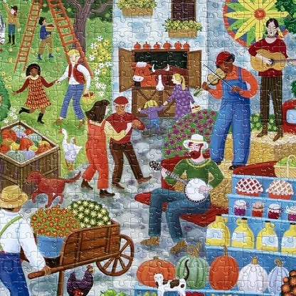 Puzzle Fall Apple Picking