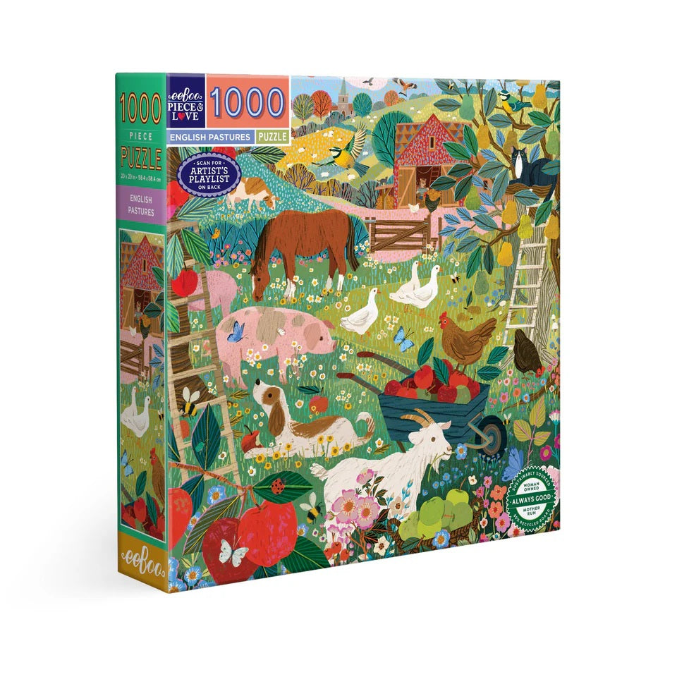 Puzzle English Pastures 1000pc