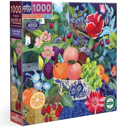 Puzzle Stone Fruit Still Life 1000pc