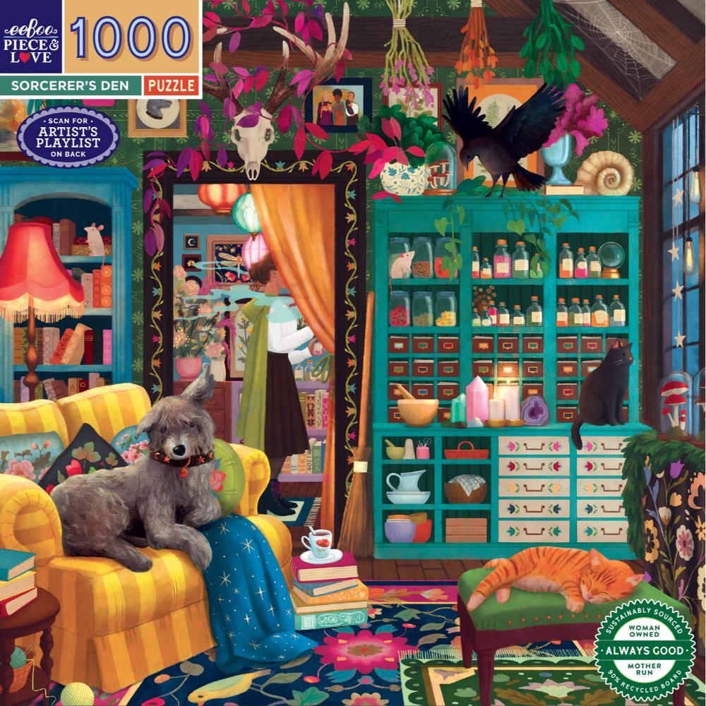 Puzzle Sorcerers Den 1000pc