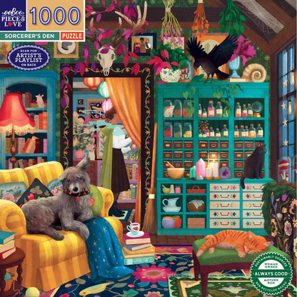 Puzzle Sorcerers Den 1000pc