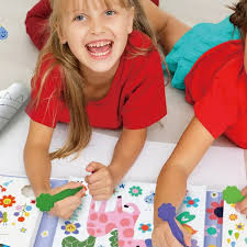 Haku Yoka Colouring Roll Kit - Dino World