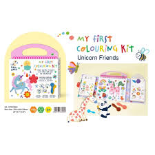 Haku Yoka My First Colouring Kit Unicorn