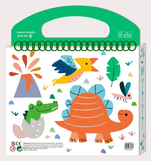 Haku Yoka My First Colouring Kit - Dino Friends