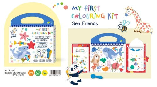 Haku Yoka My First Colouring Kit Sea Friends