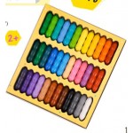 Haku Yoka - Happy Pea Pod Crayons (pack Of 36) 