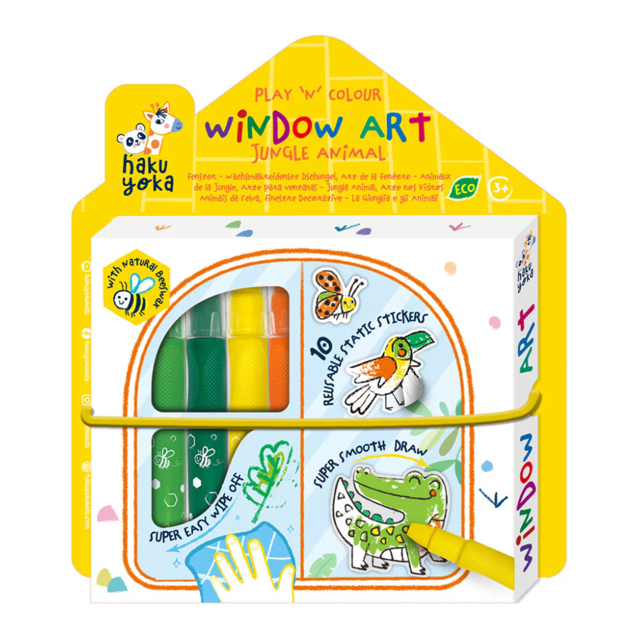 Window Art Jungle Animal