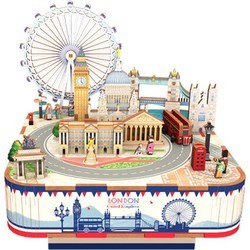  Tonecheer London Music Box Book Nook
