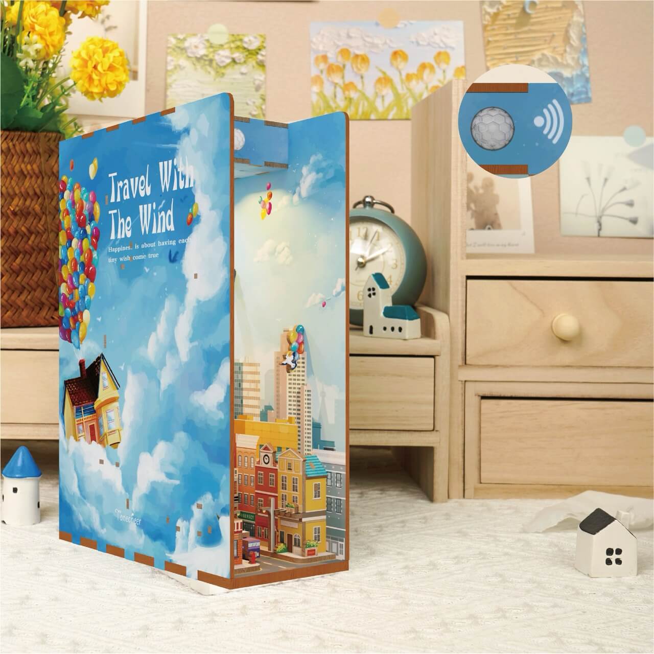 Tonecheer Travel With The Wind 3d Puzzle