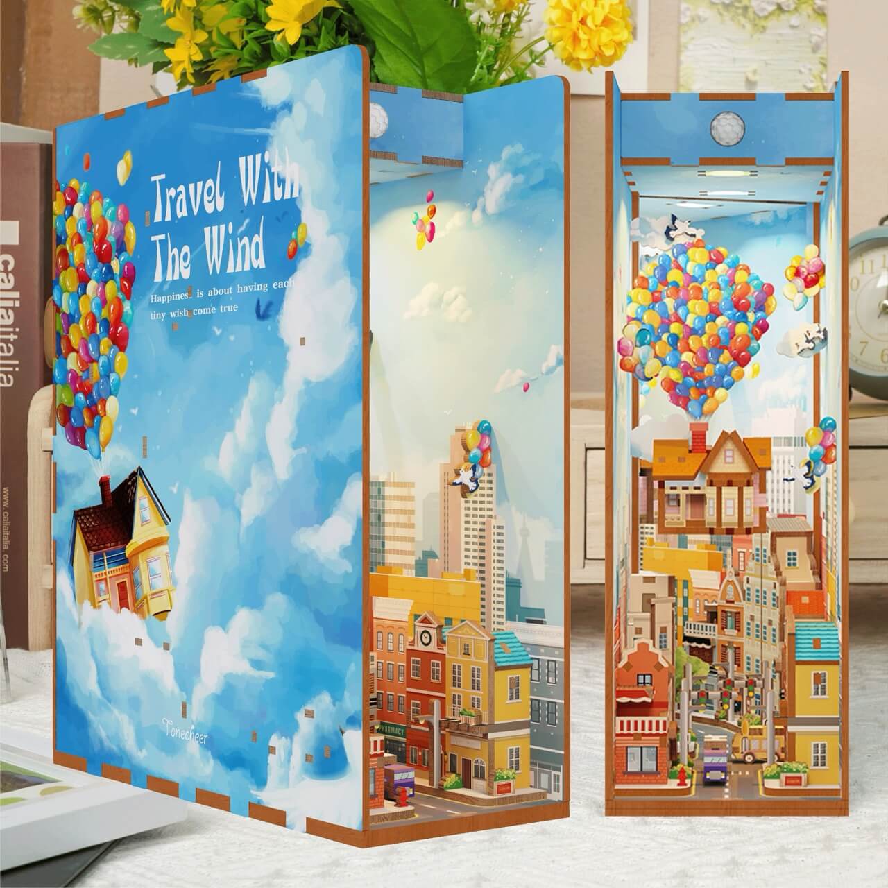 Tonecheer Travel With The Wind 3d Puzzle