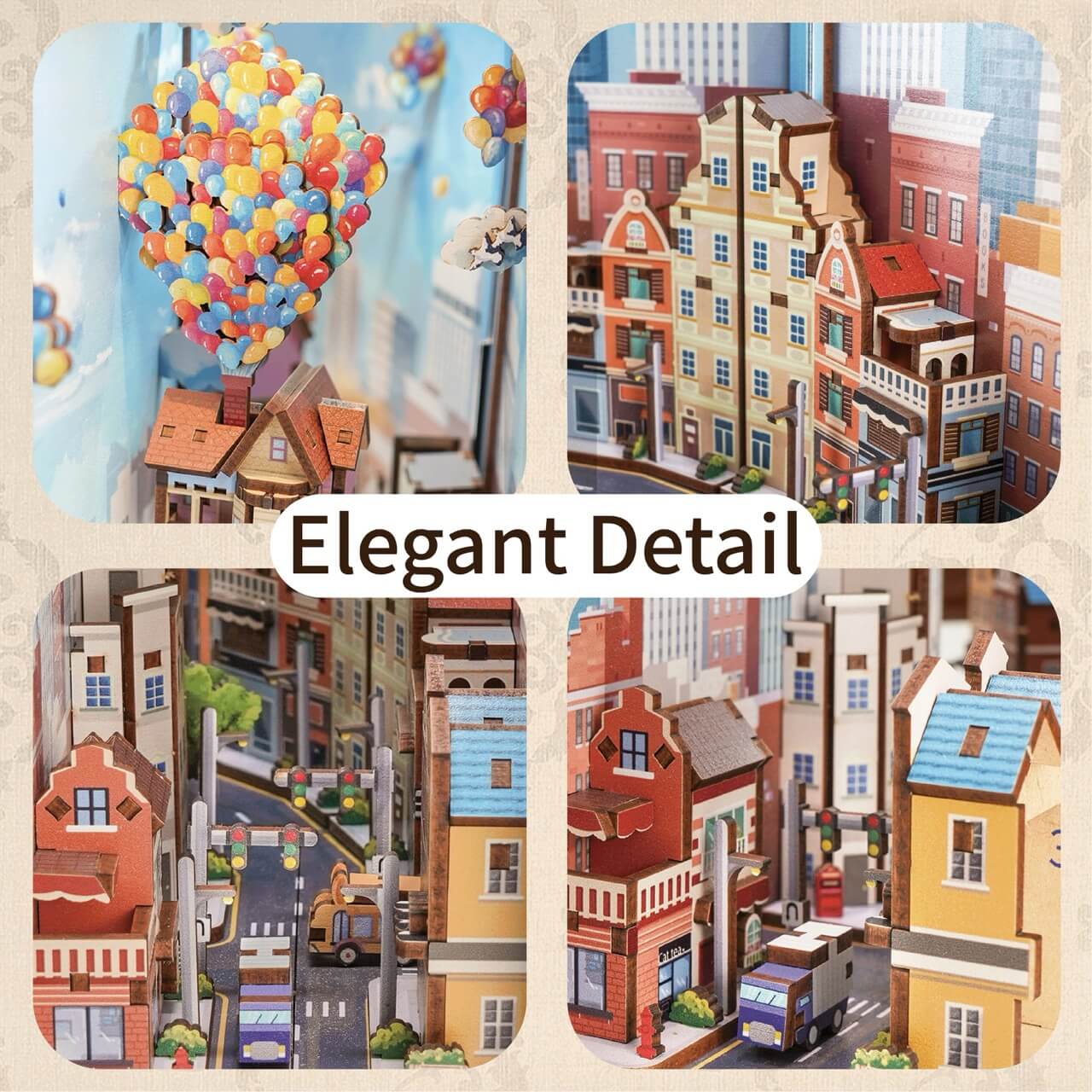 Tonecheer Travel With The Wind 3d Puzzle