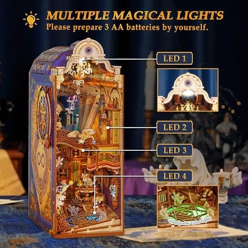 Tonecheer Book Nook - Magical Library