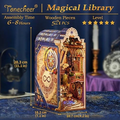 Tonecheer Book Nook - Magical Library