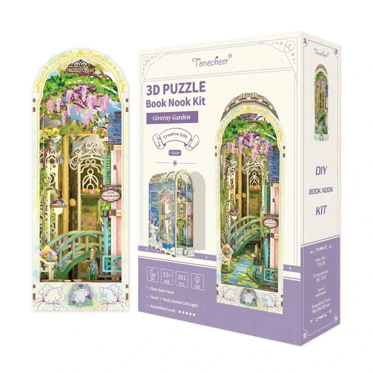 Tonecheer Giverny Garden 3d Puzzle