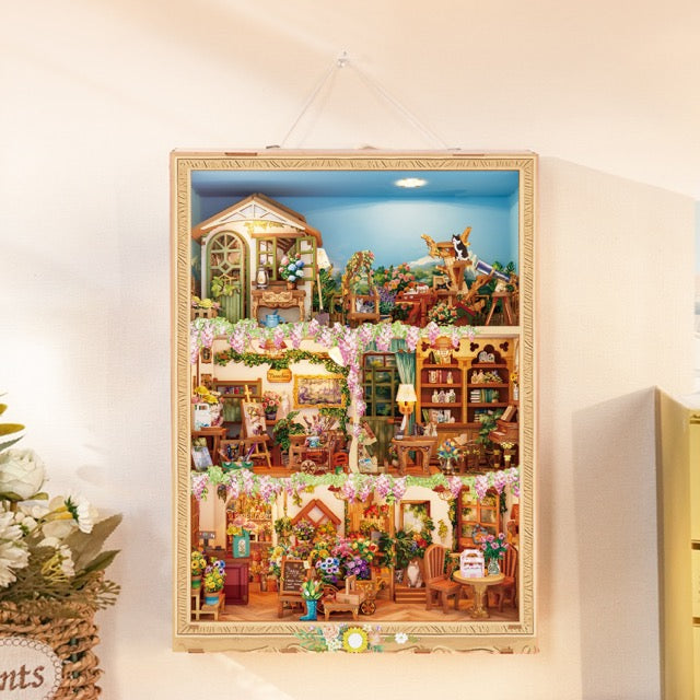 Tonecheer Blossom Time 3d Puzzle Story Frame