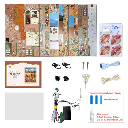 Tonecheer Blossom Time 3d Puzzle Story Frame