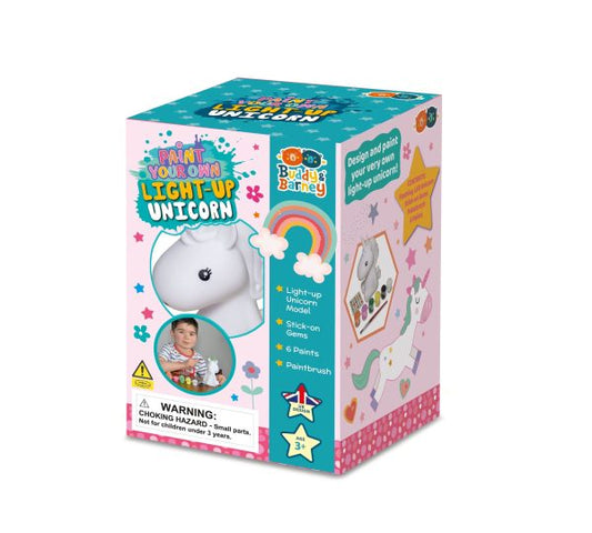 Buddy & Barney Paint Your Own Light Up Unicorn