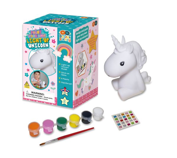 Buddy & Barney Paint Your Own Light Up Unicorn