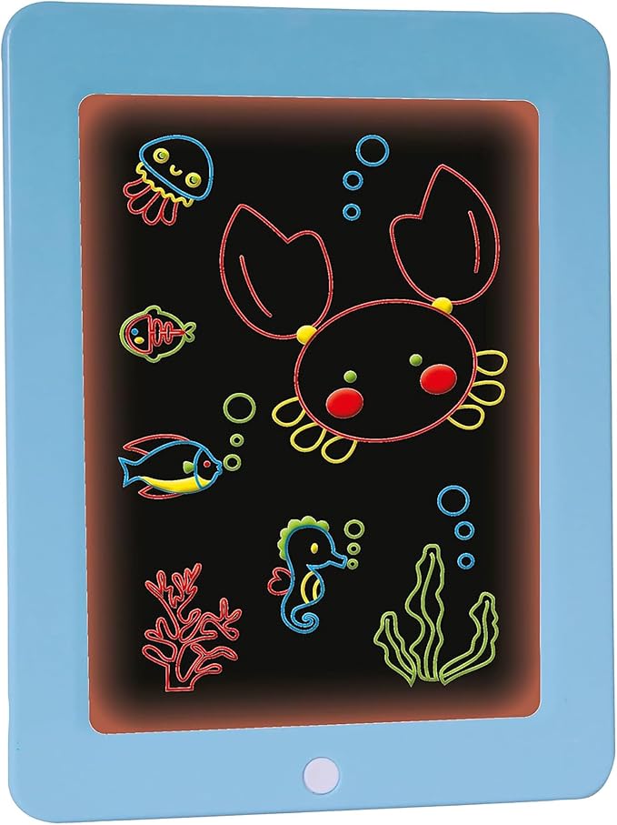 Buddy & Barney Neon Glow Drawing Board
