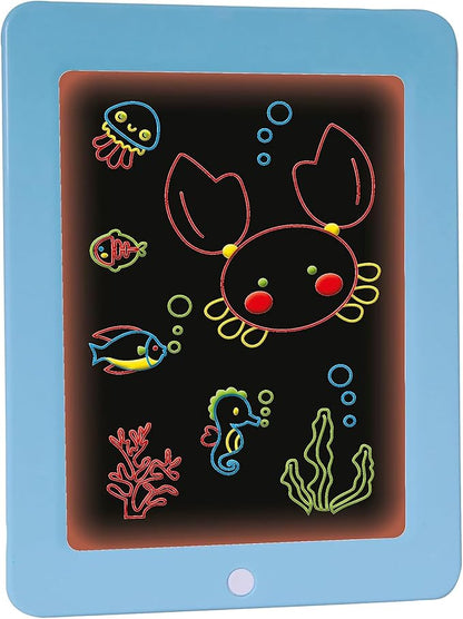 Buddy & Barney Neon Glow Drawing Board