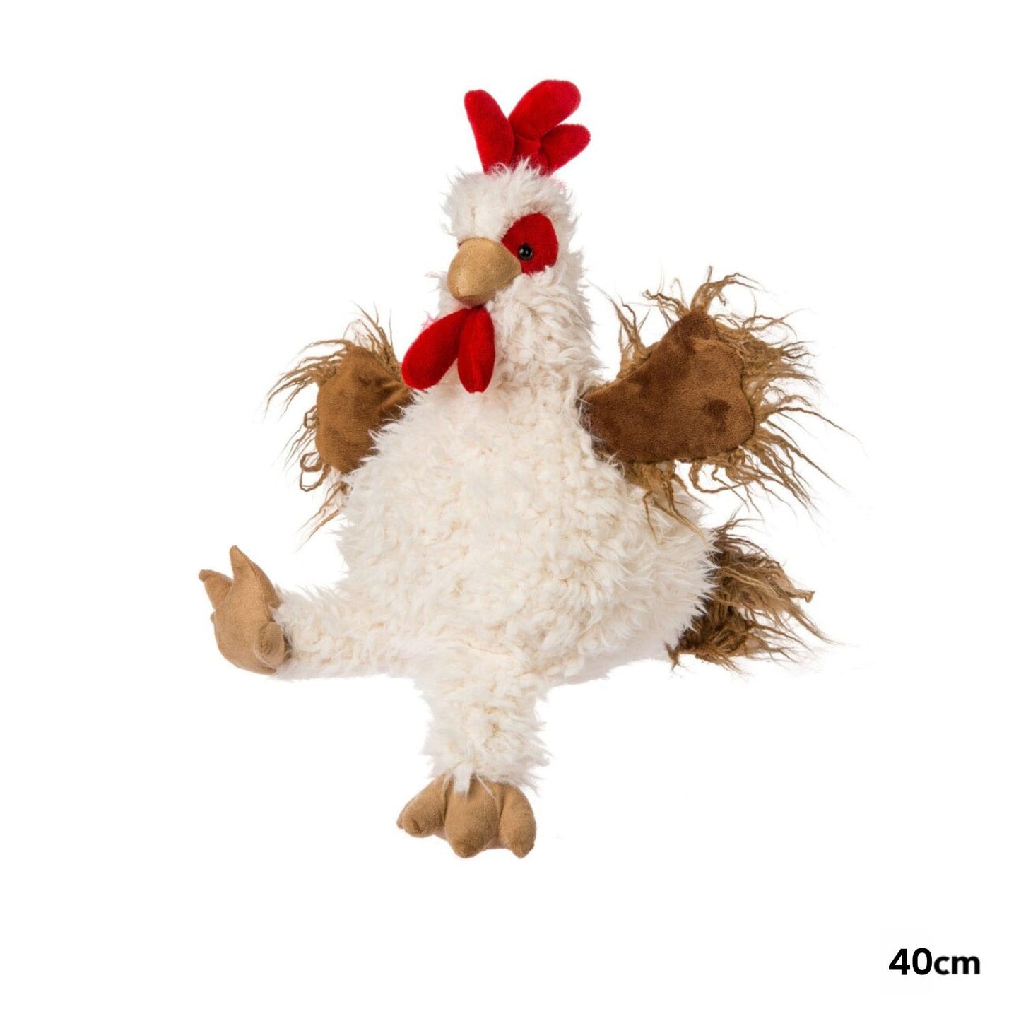 Mary Meyer Fabfuzz Stuffed Animal Soft Toy  Rooster  16-inches