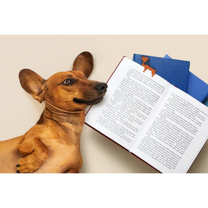 Short Tale Dog Bookmarks Set Of 2