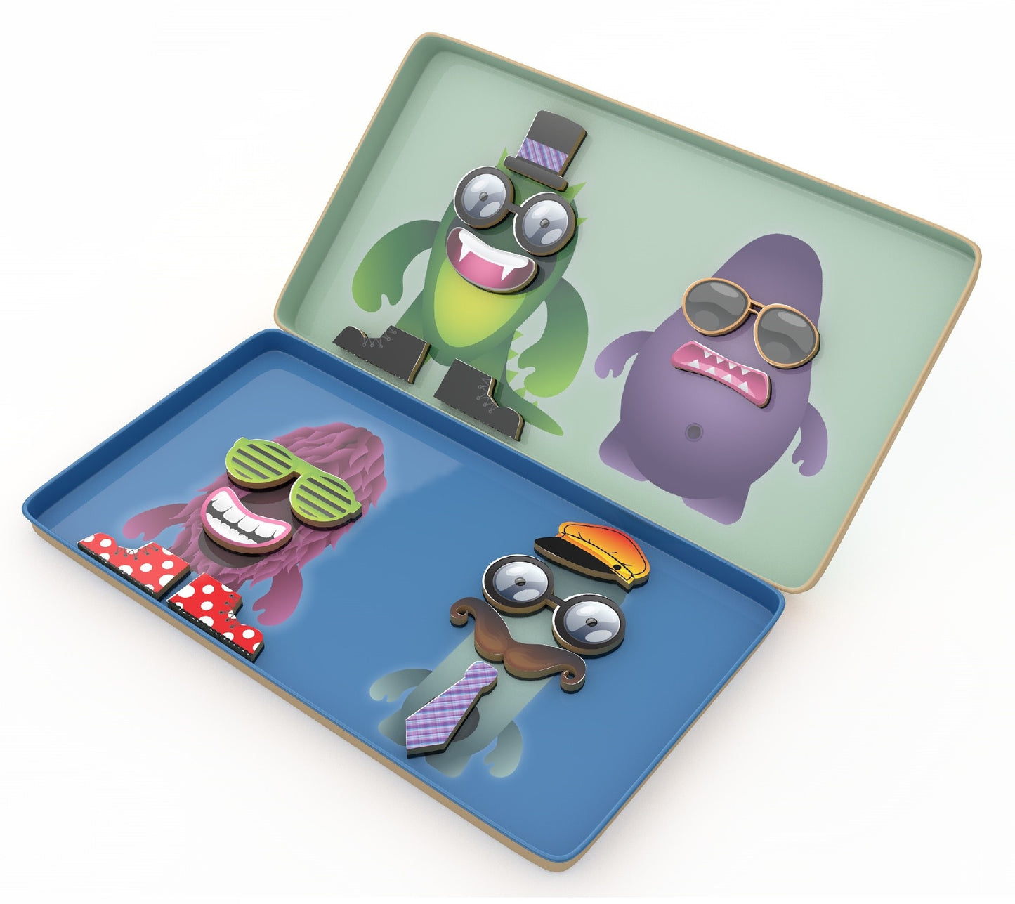 Magnetic Monster Factory - Ideal For Traveling