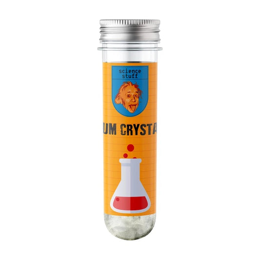 Einstein Alum Crystals Lab Tube