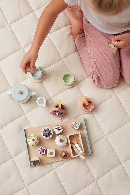 Wooden Tea Set