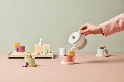Wooden Tea Set