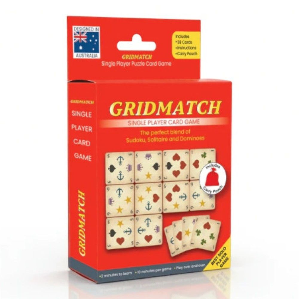 Gridmatch - Single Player Card Game