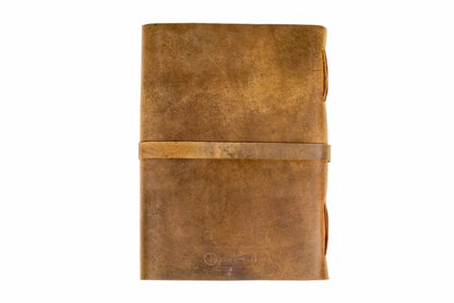 Leather Journal - Buckle - A4 Tan