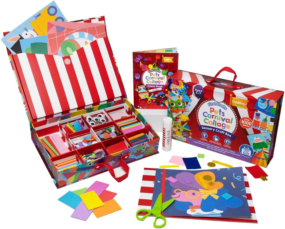 My Creative Box Pets Carnival Collage Sensory Craft Box