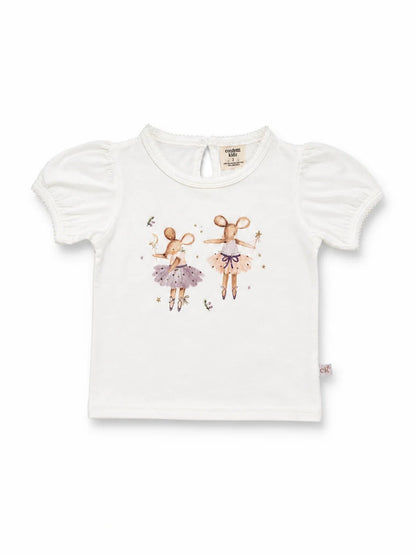 Confetti Kidz Tiny Dancer Placement Tee [sz:3-6 M]