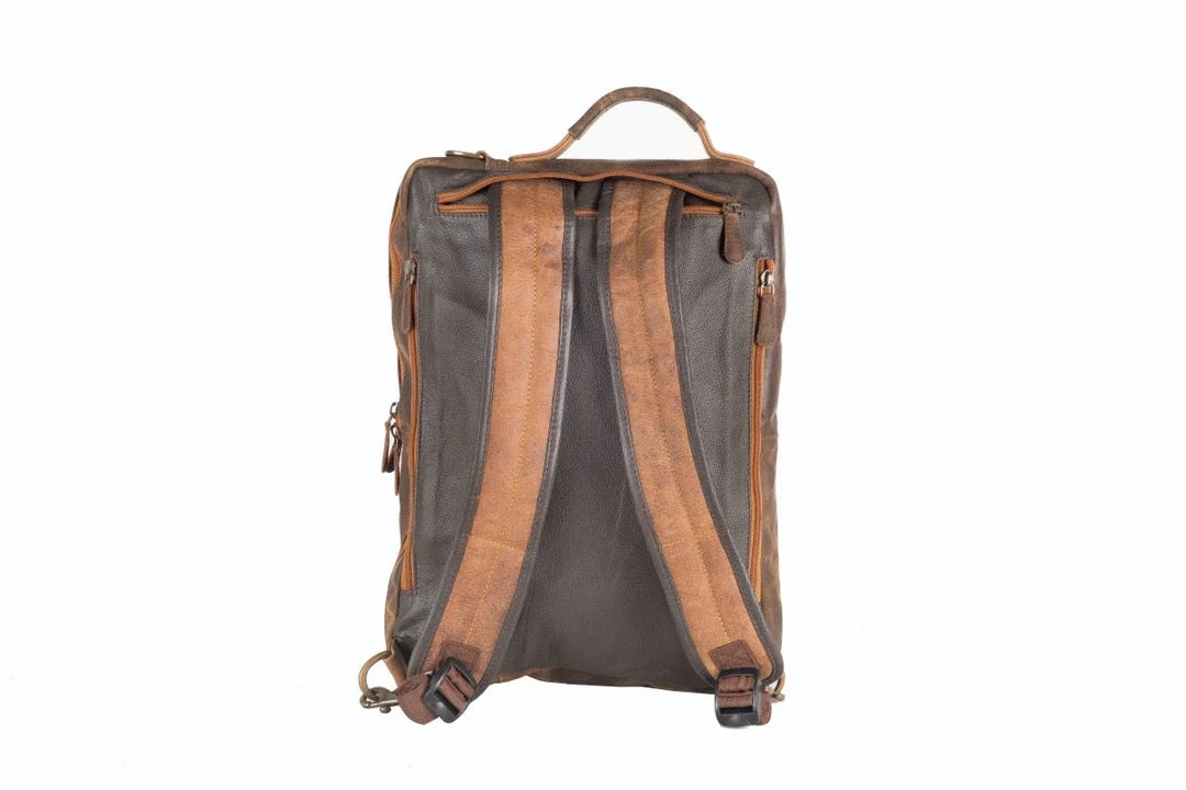 Arno Combination Bag - Leather Dusty Antique