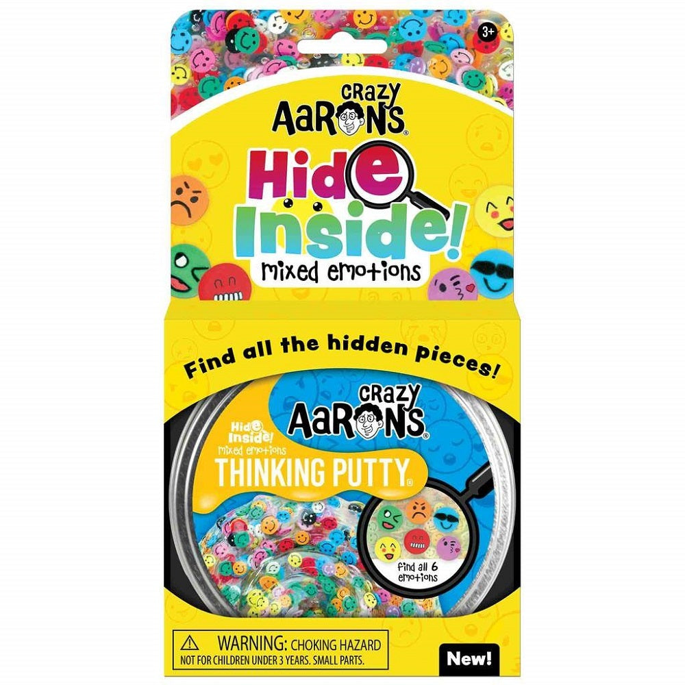 Crazy Aarons Mixed Emotions - Thinking Putty 4" Tin