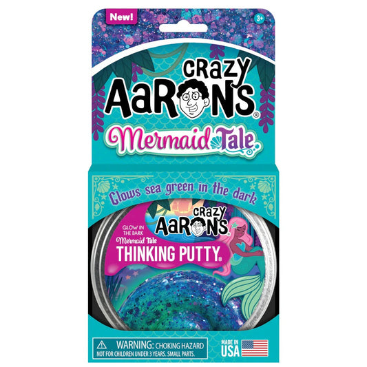 Crazy Aarons Mermaid Tale - Thinking Putty 4"tin