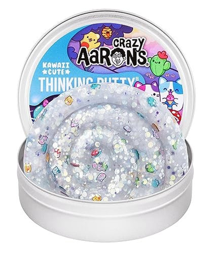 Crazy Aaron’s Kawaii Cute Thinking Putty  Pink  Ages 3 And Up