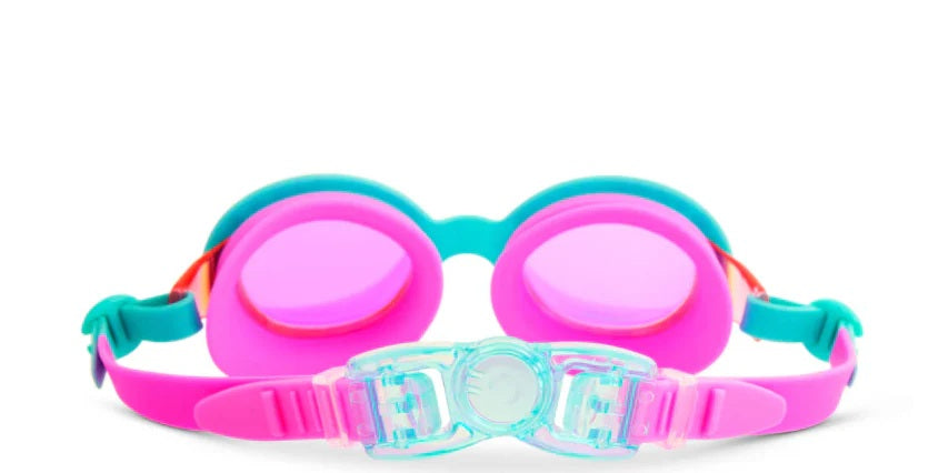 Bling2o Bright Aurora - Borealis Blue Swim Goggles