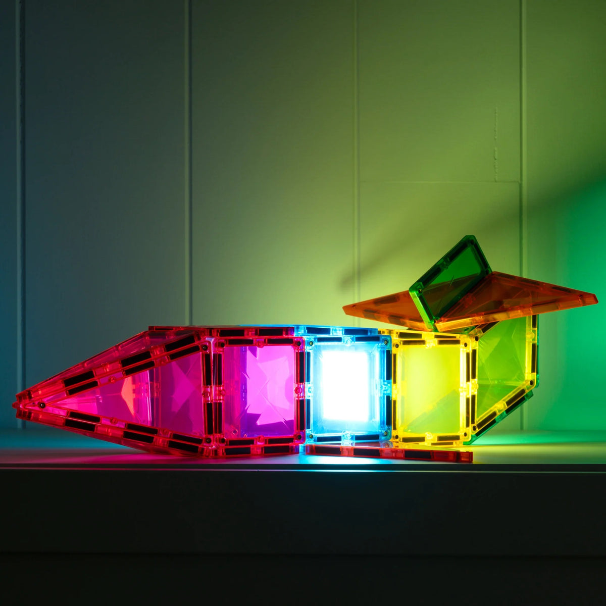 Connetix Light Rocket Pack 30pc Magnetic Tiles