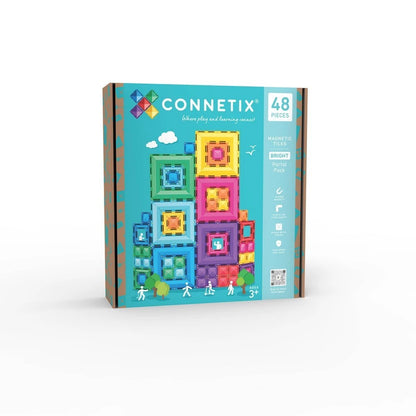Connetix Magnetic Tiles Bright Portal Pack 48pc