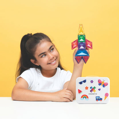 Connetix Travel Mini Pack 32pc Magnetic Tiles