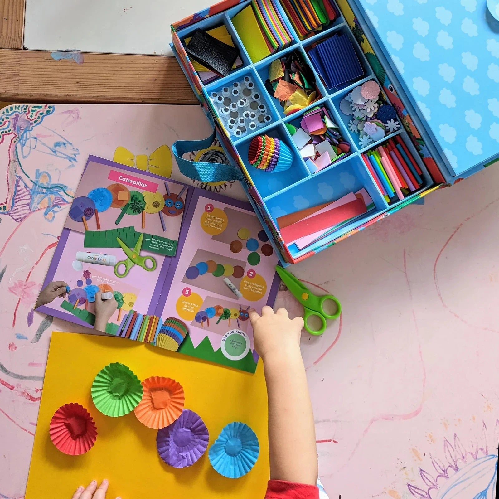 Garden Collage Sensory Activity Box