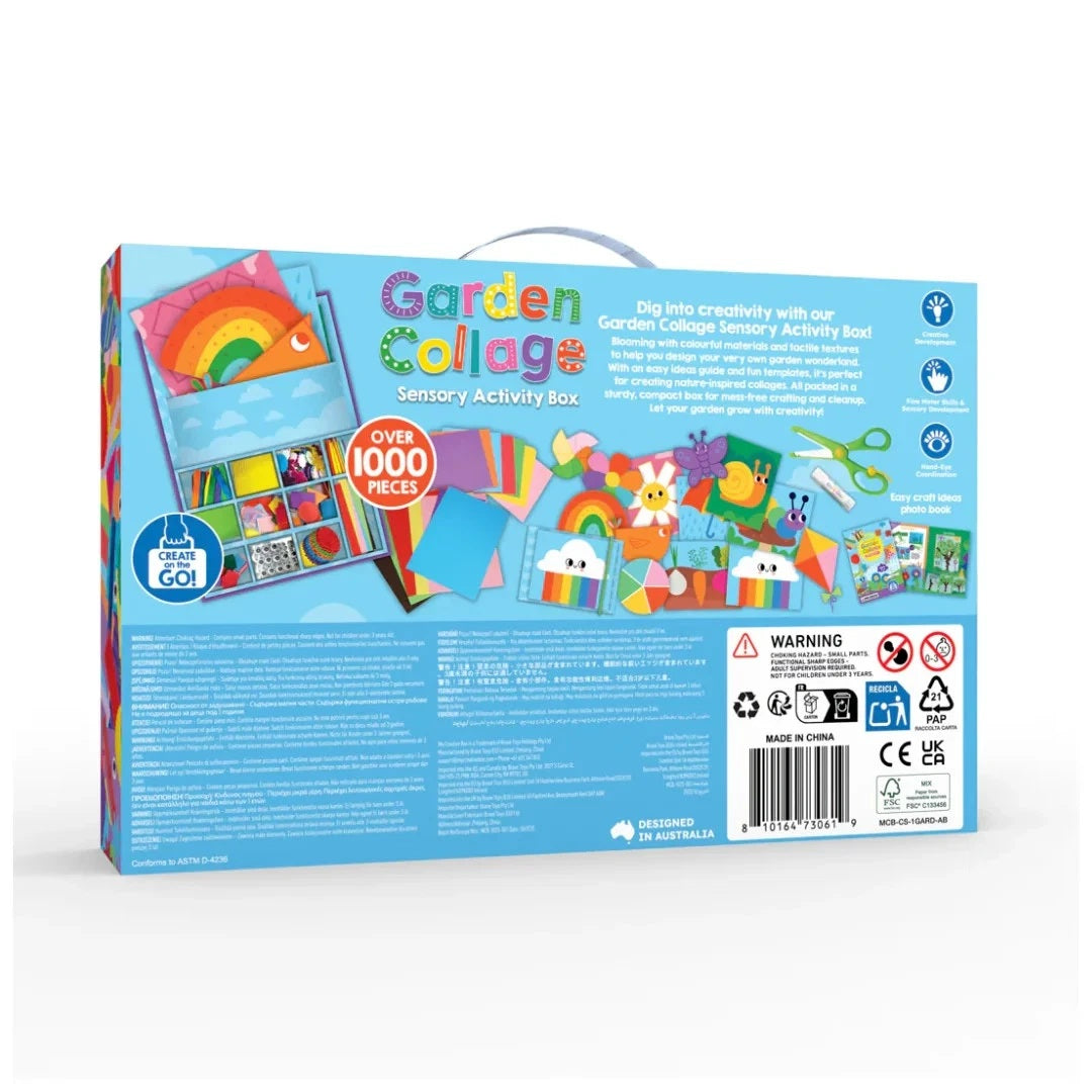 Garden Collage Sensory Activity Box