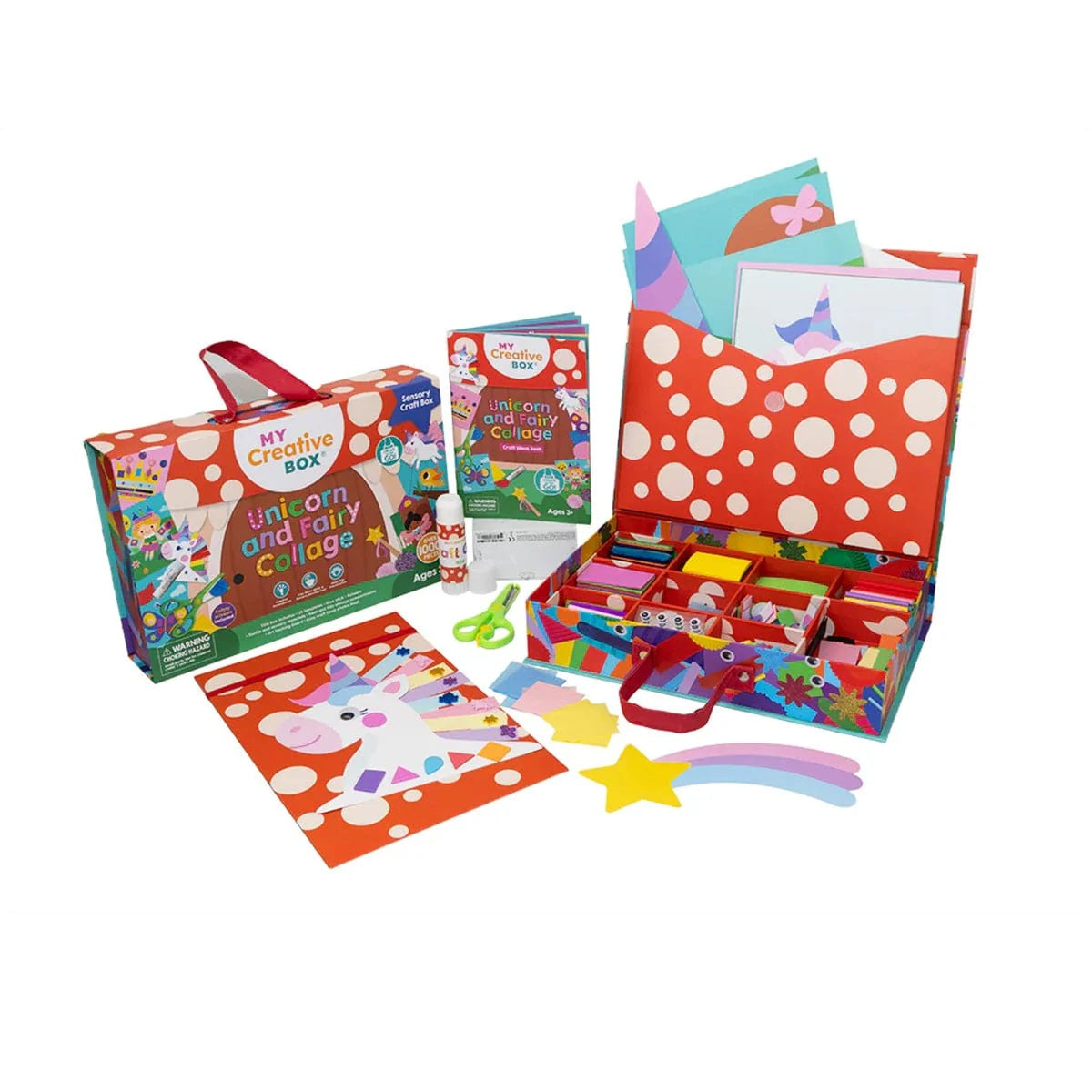 Unicorn And Fairy Collage Sensory Activity Box